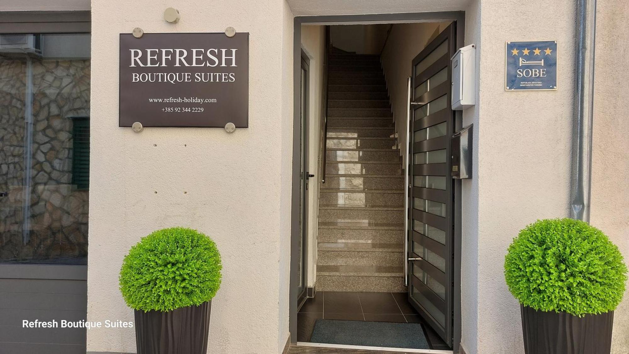Refresh Boutique Suites - Central Point Vodice Eksteriør bilde